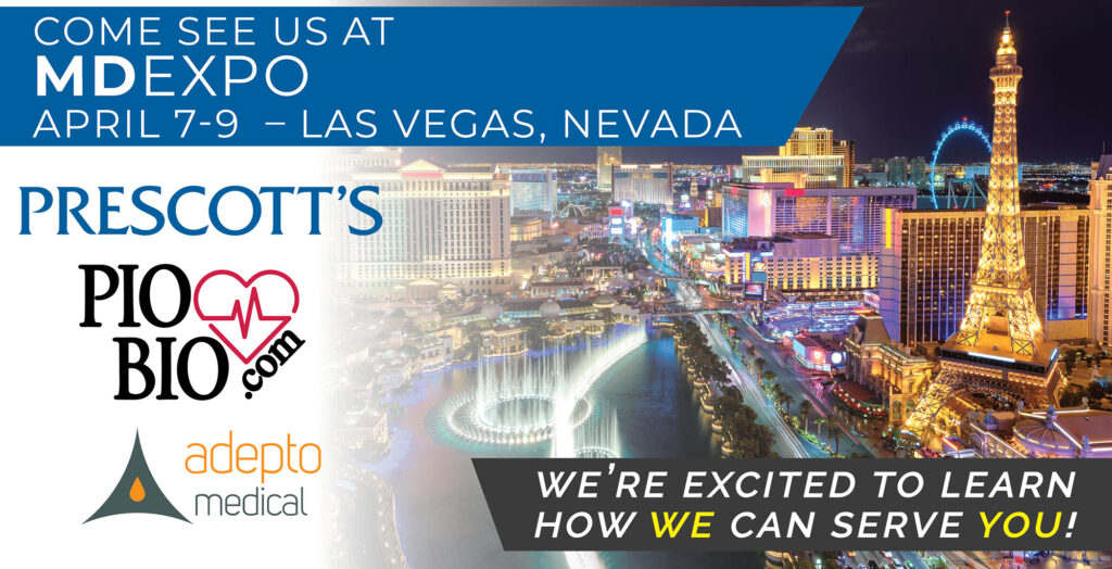 Come see Prescott's at MDExpo April 7-9 – Las Vegas, Nevada